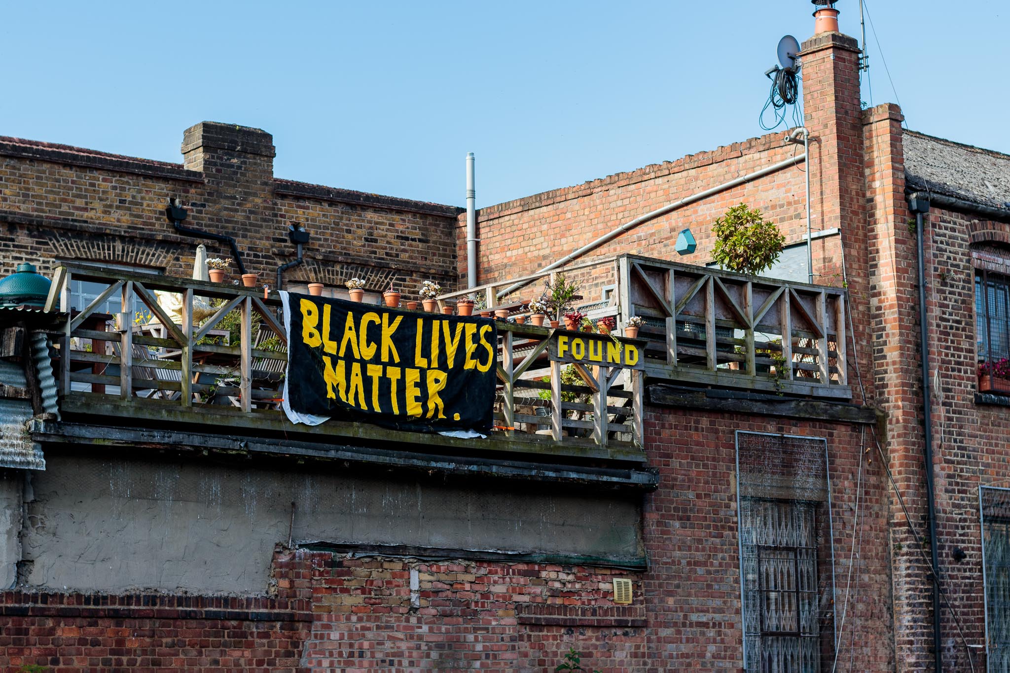 Taken on a canal near Victoria Park, London.